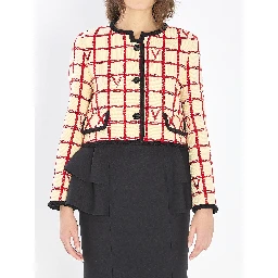 VLogo Check jacket