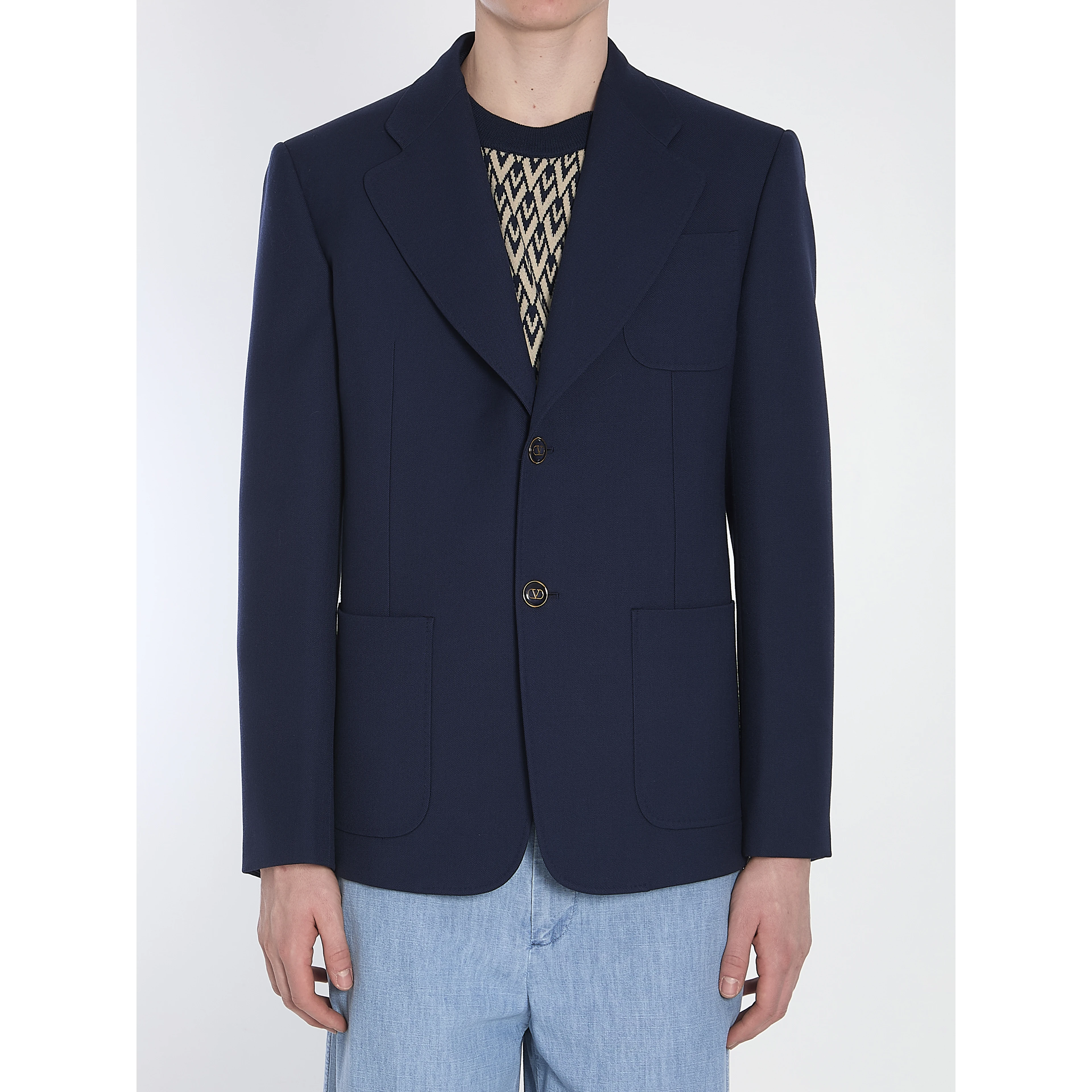Single-breasted jacket