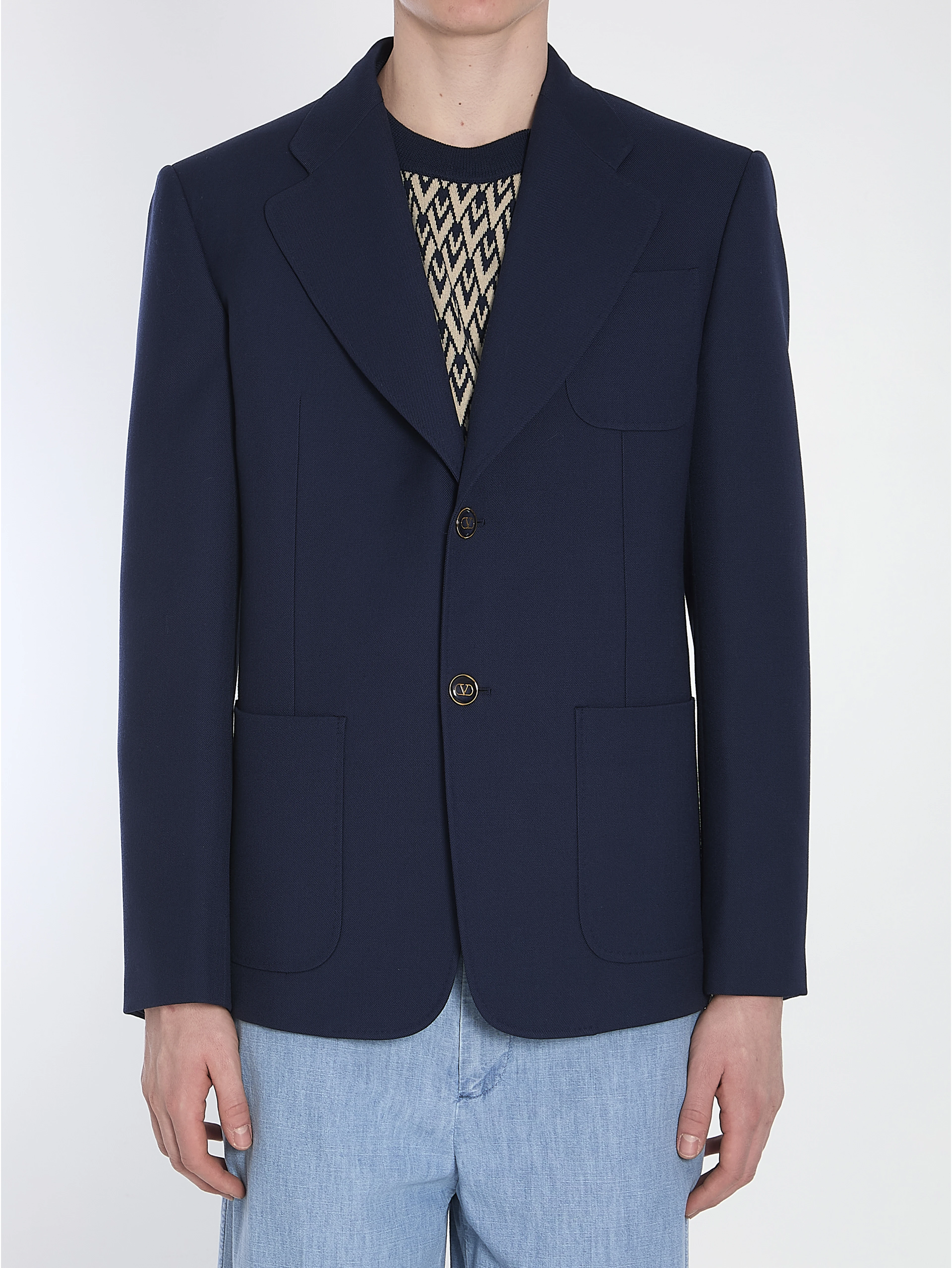 Single-breasted jacket