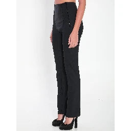 Leggings in stretch satin