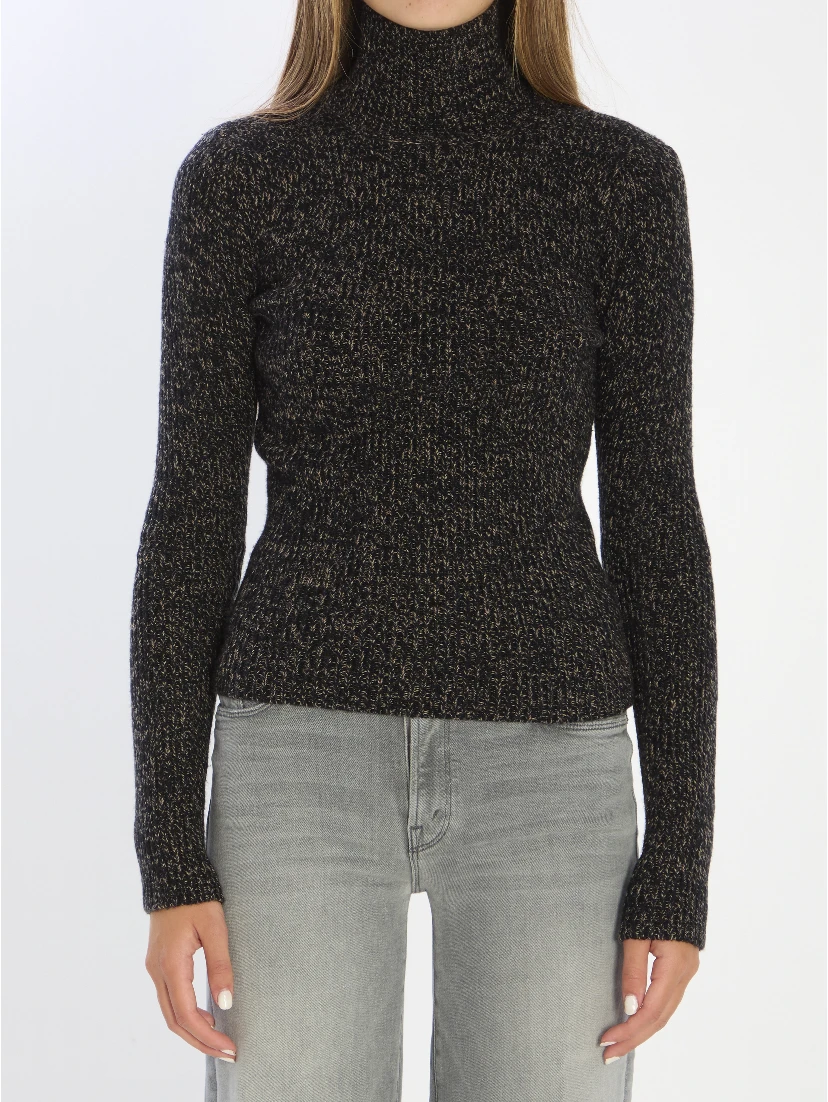 Wool and cashmere sweater