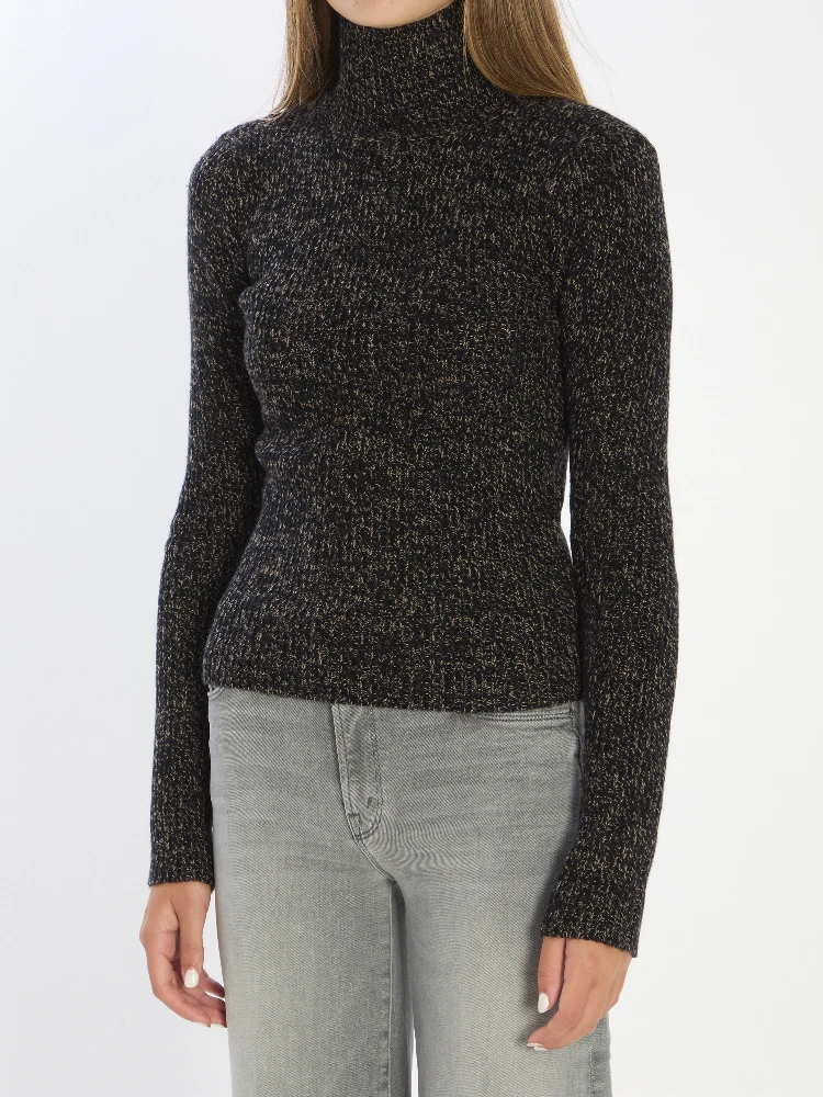 Wool and cashmere sweater alternative