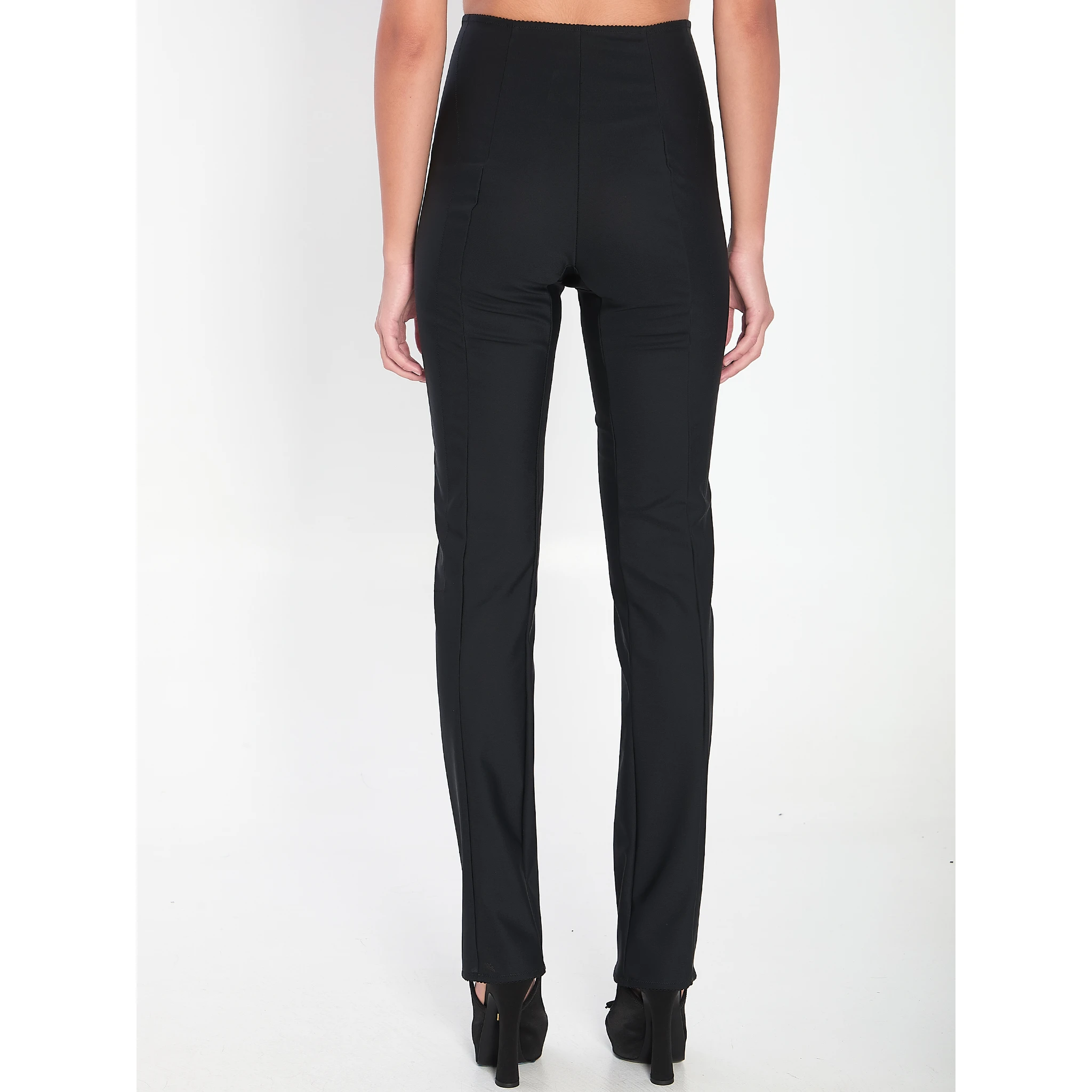 Leggings in stretch satin