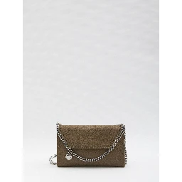 Falabella wallet with chain