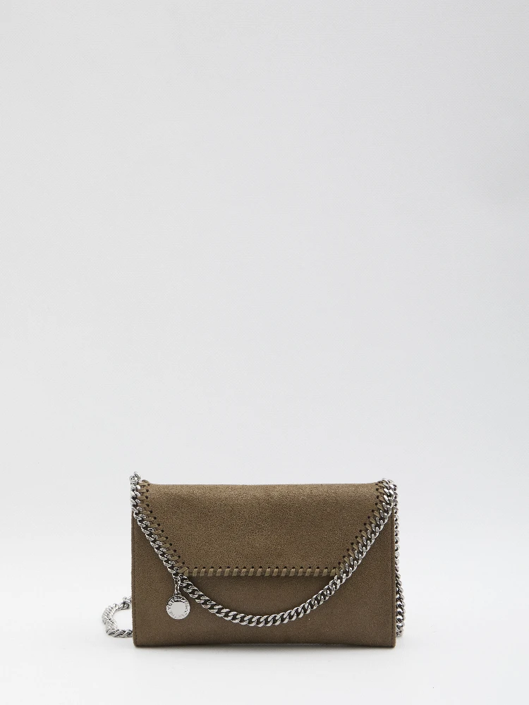 Falabella wallet with chain