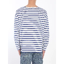 Striped Chez Valentino t-shirt