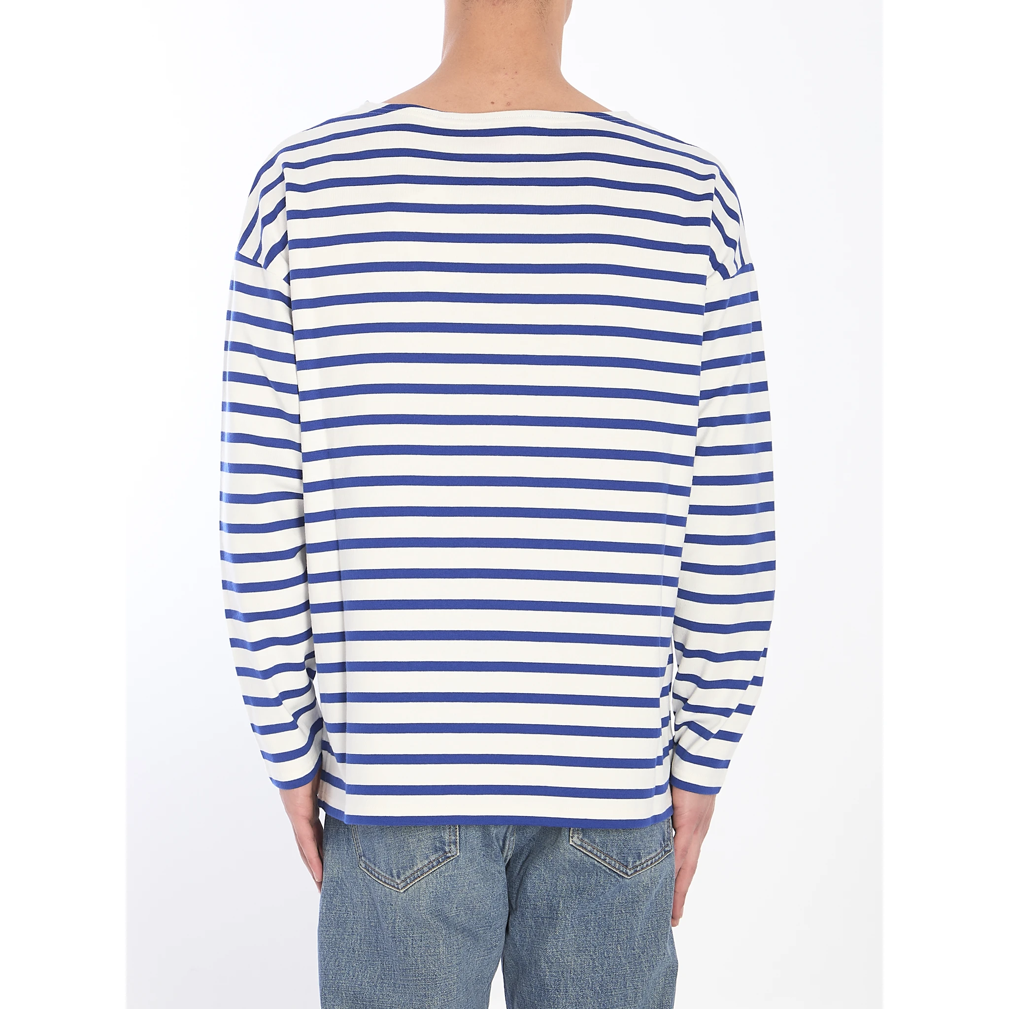 Striped Chez Valentino t-shirt