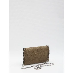 Falabella wallet with chain