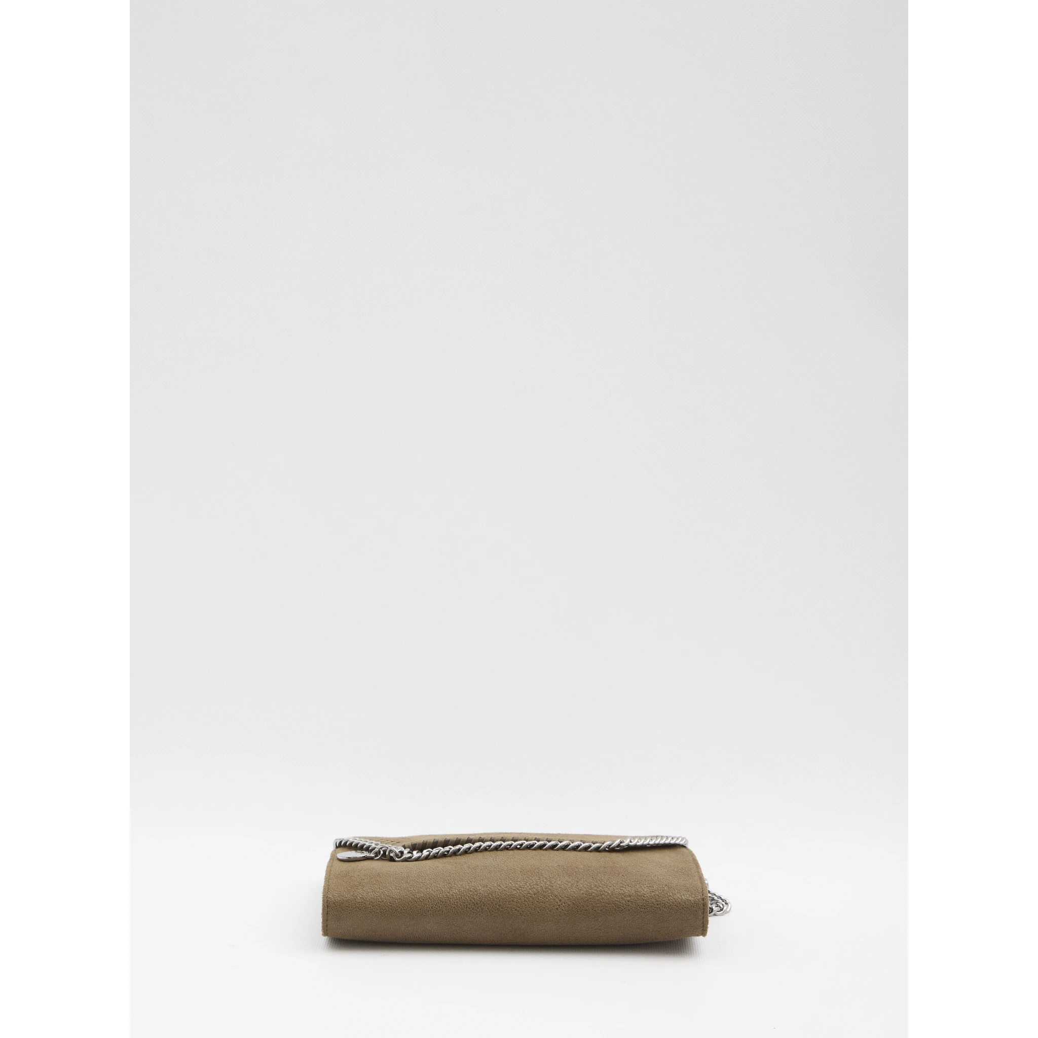 Falabella wallet with chain