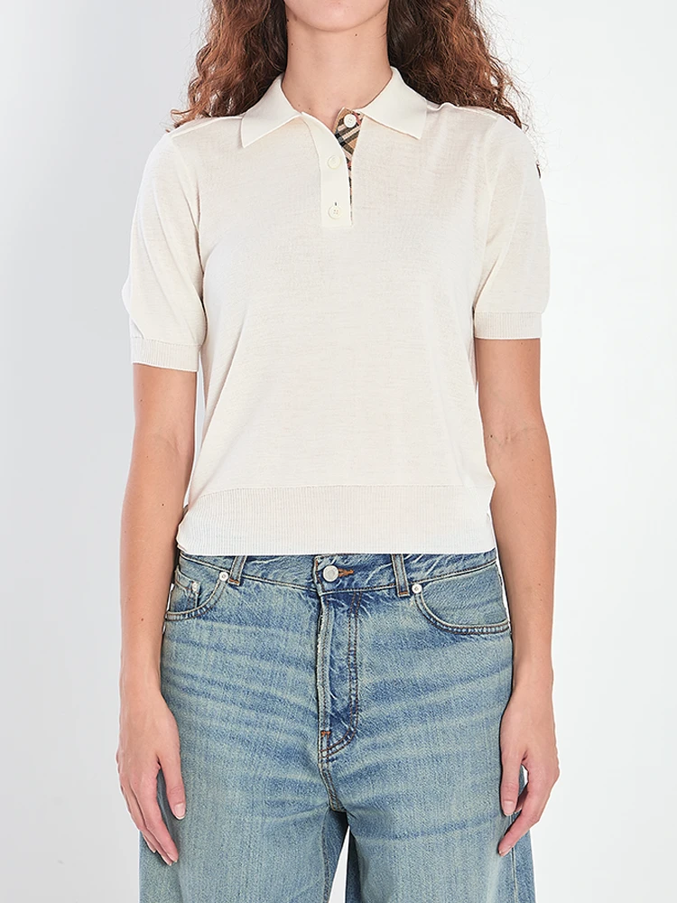 Wool Polo Shirt