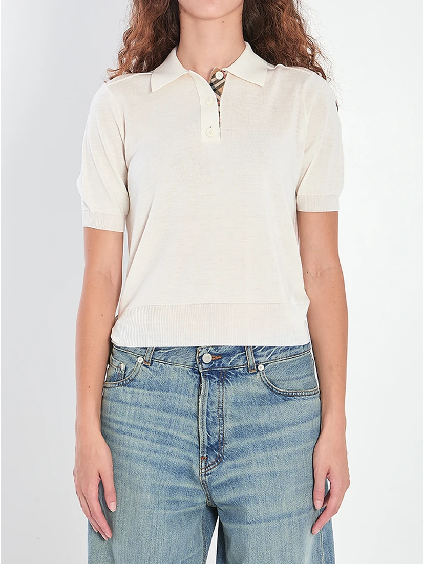 Wool Polo Shirt