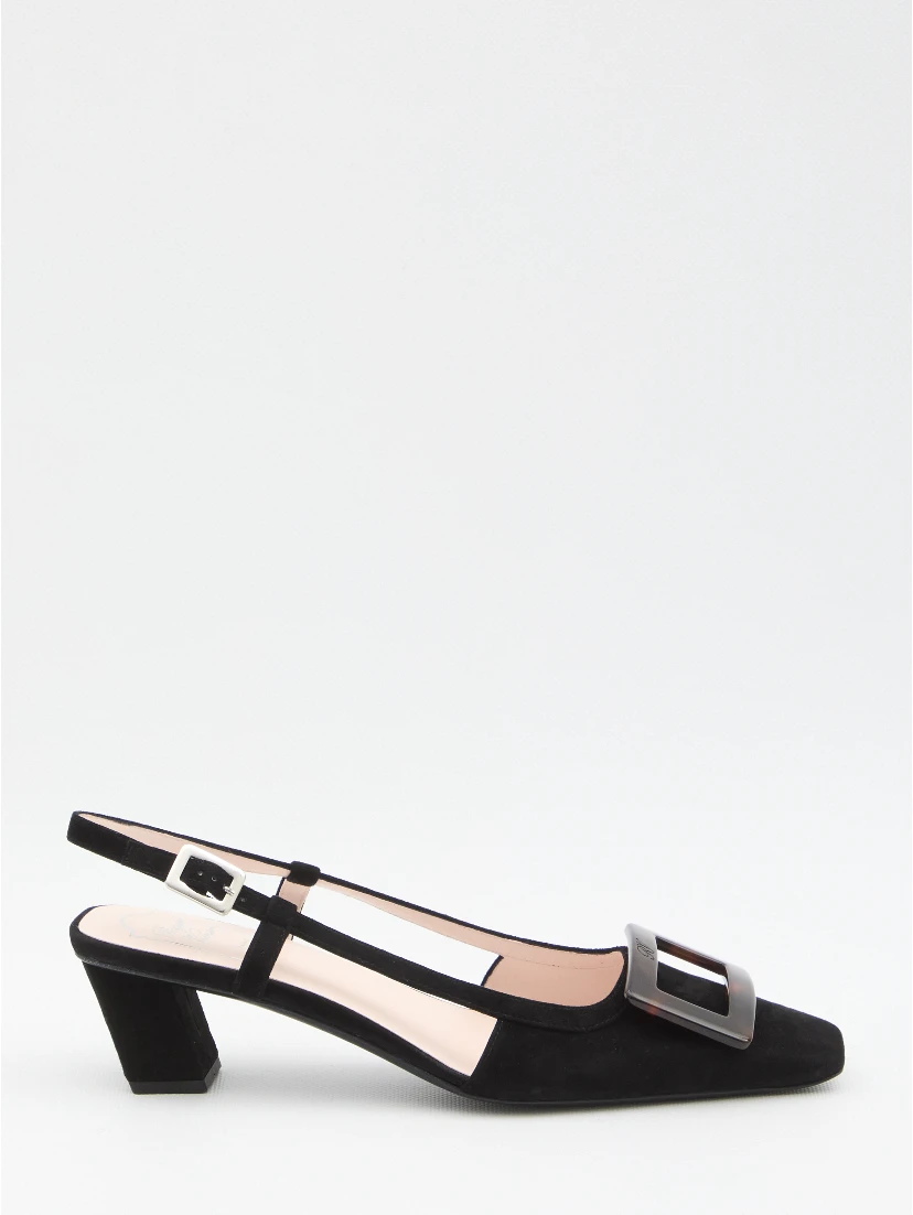 Belle Vivier slingback pumps