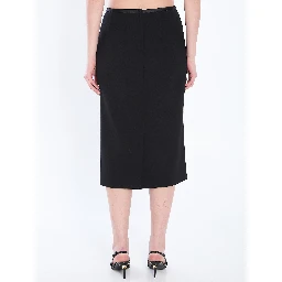 Pencil longuette skirt
