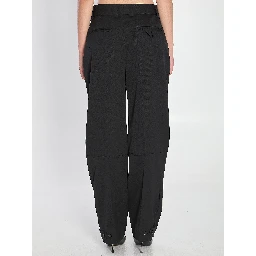 Trousers in wool