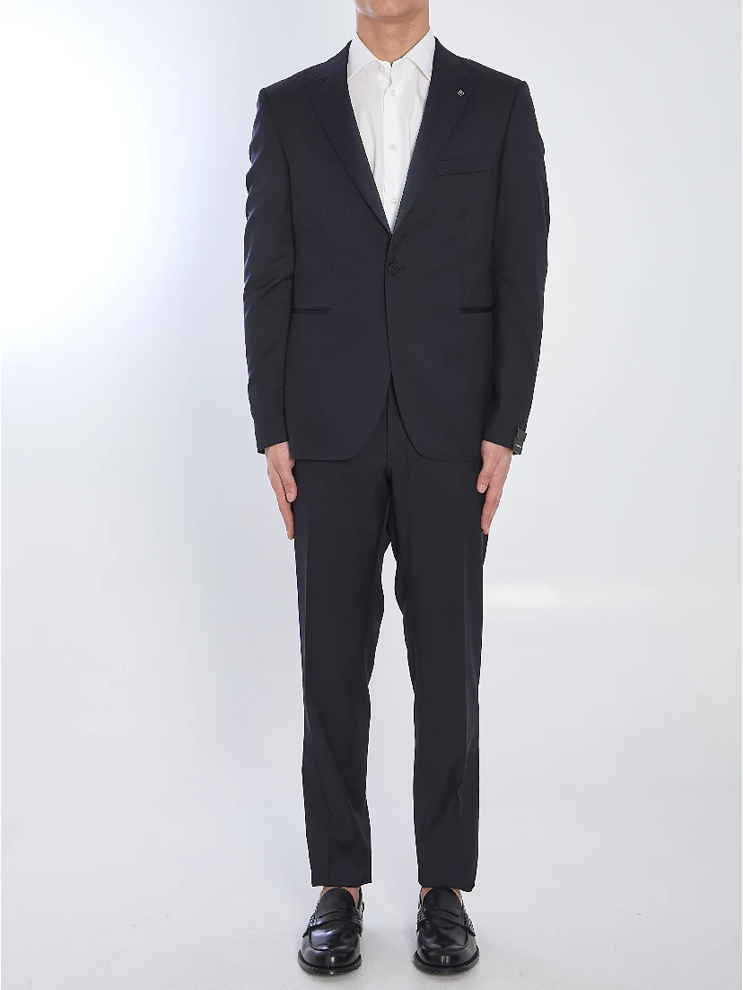 Tuxedo in virgin wool