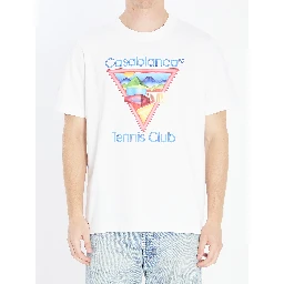 Tennis Club Icon printed t-shirt