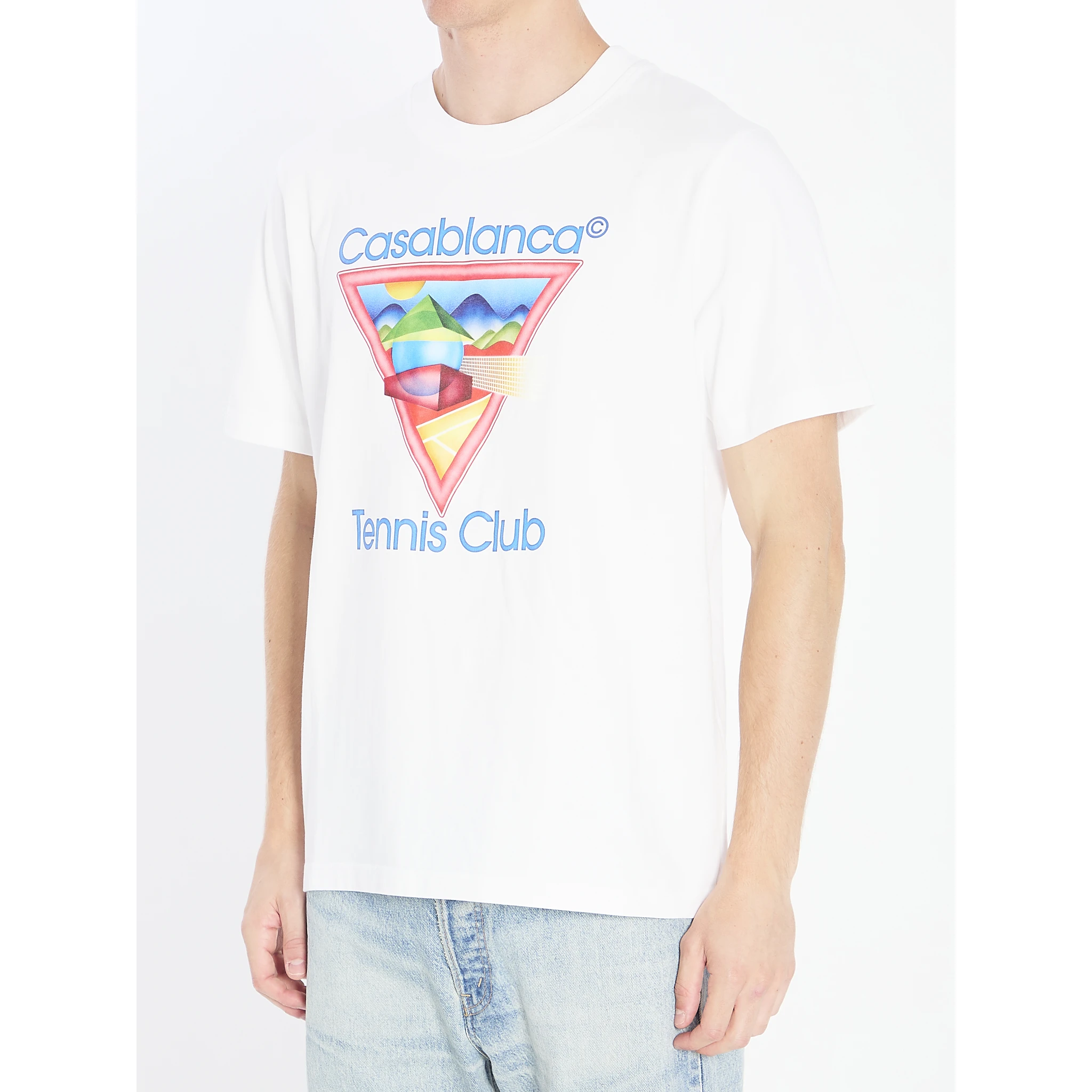 Tennis Club Icon printed t-shirt