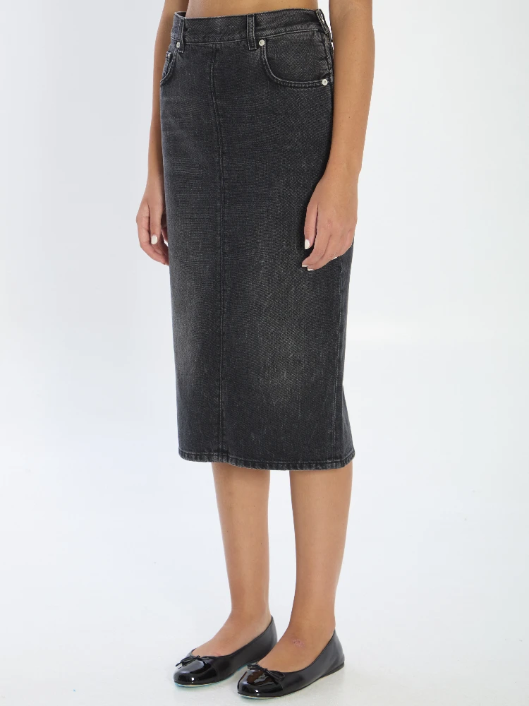 Kim Authentic denim skirt alternative