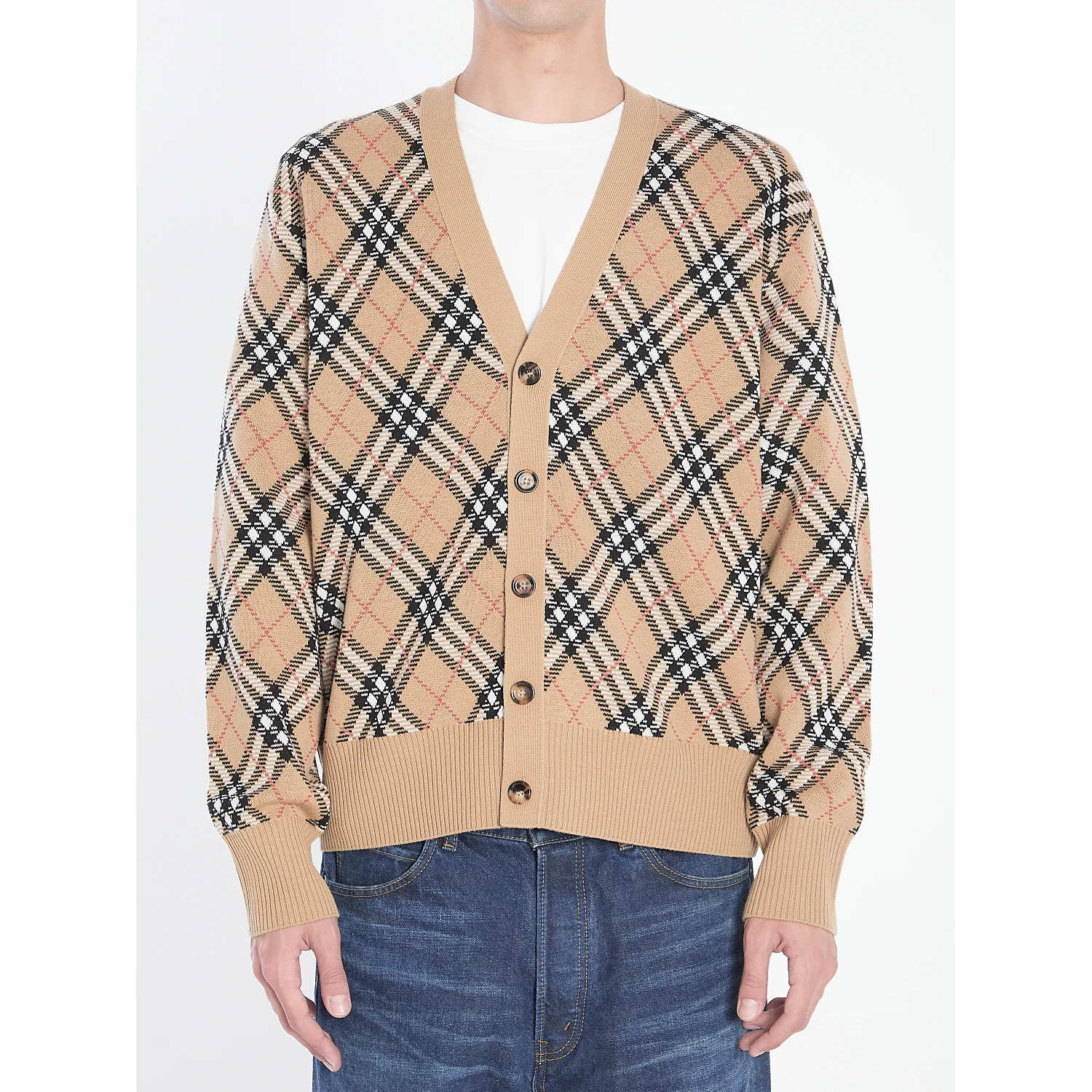 Wool-Blend Cardigan