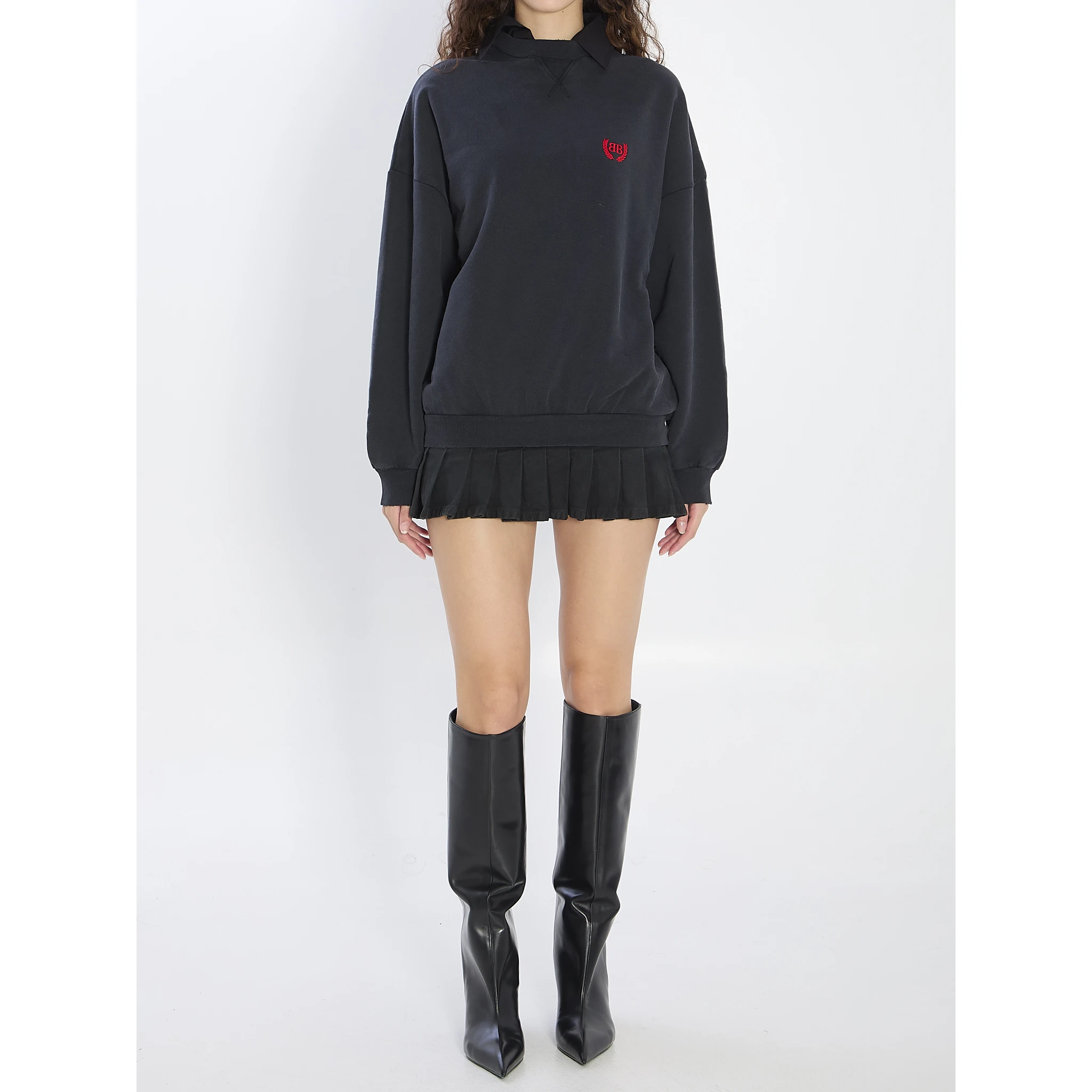 Mini dress in cotton