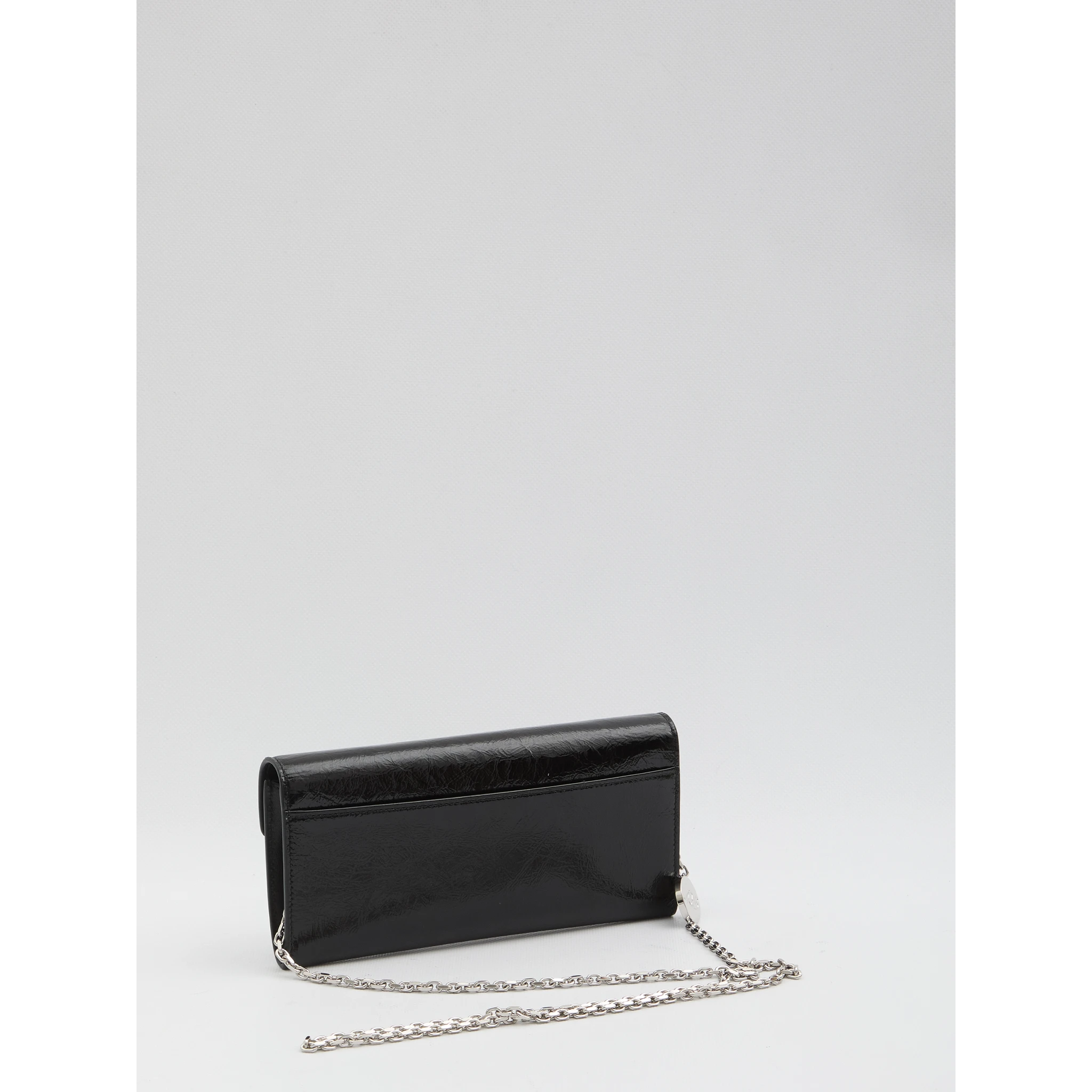 Belle Vivier wallet with chain