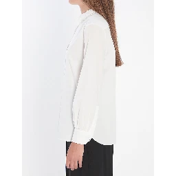 Shirt in cotton poplin