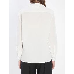 Shirt in cotton poplin