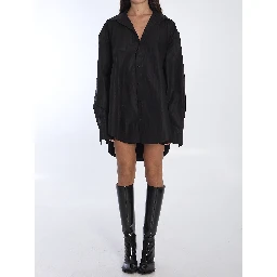 Suspended shirt dress