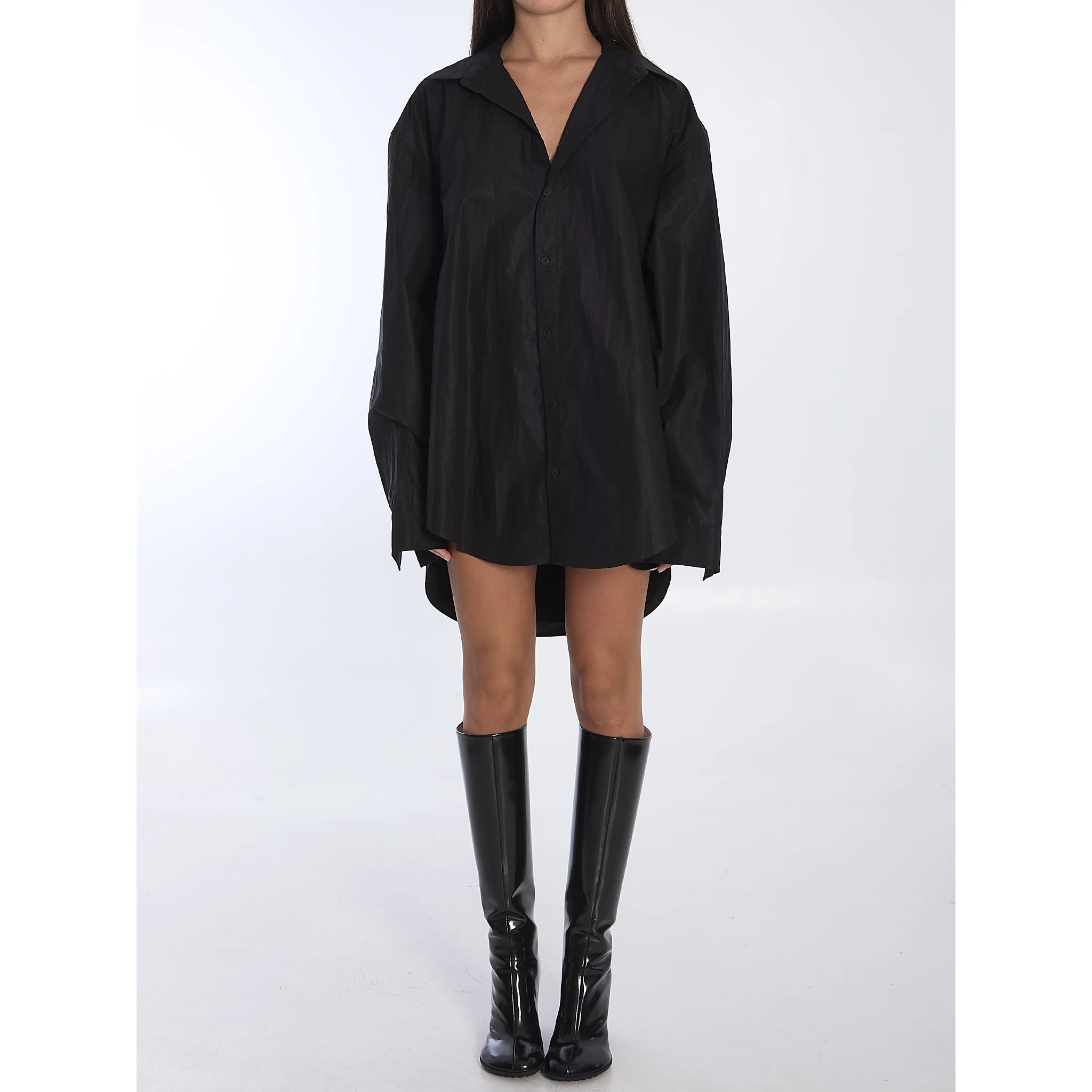 Suspended shirt dress