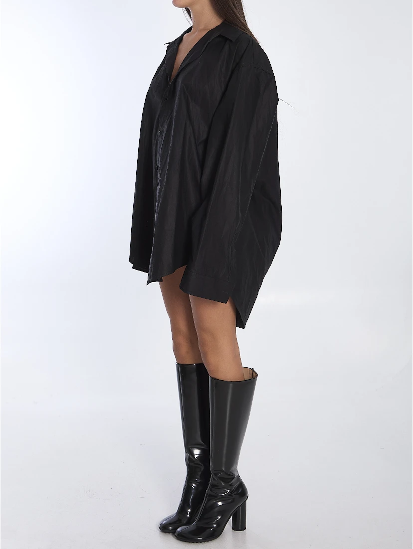 Suspended shirt dress