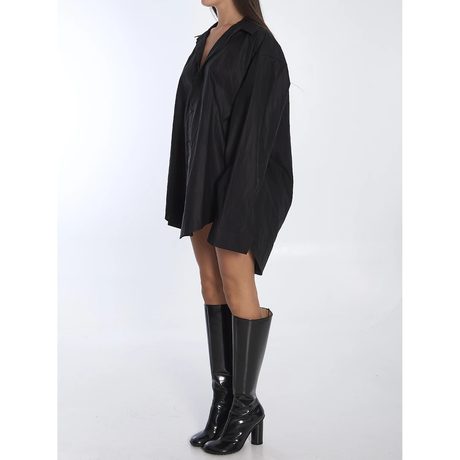 Suspended shirt dress