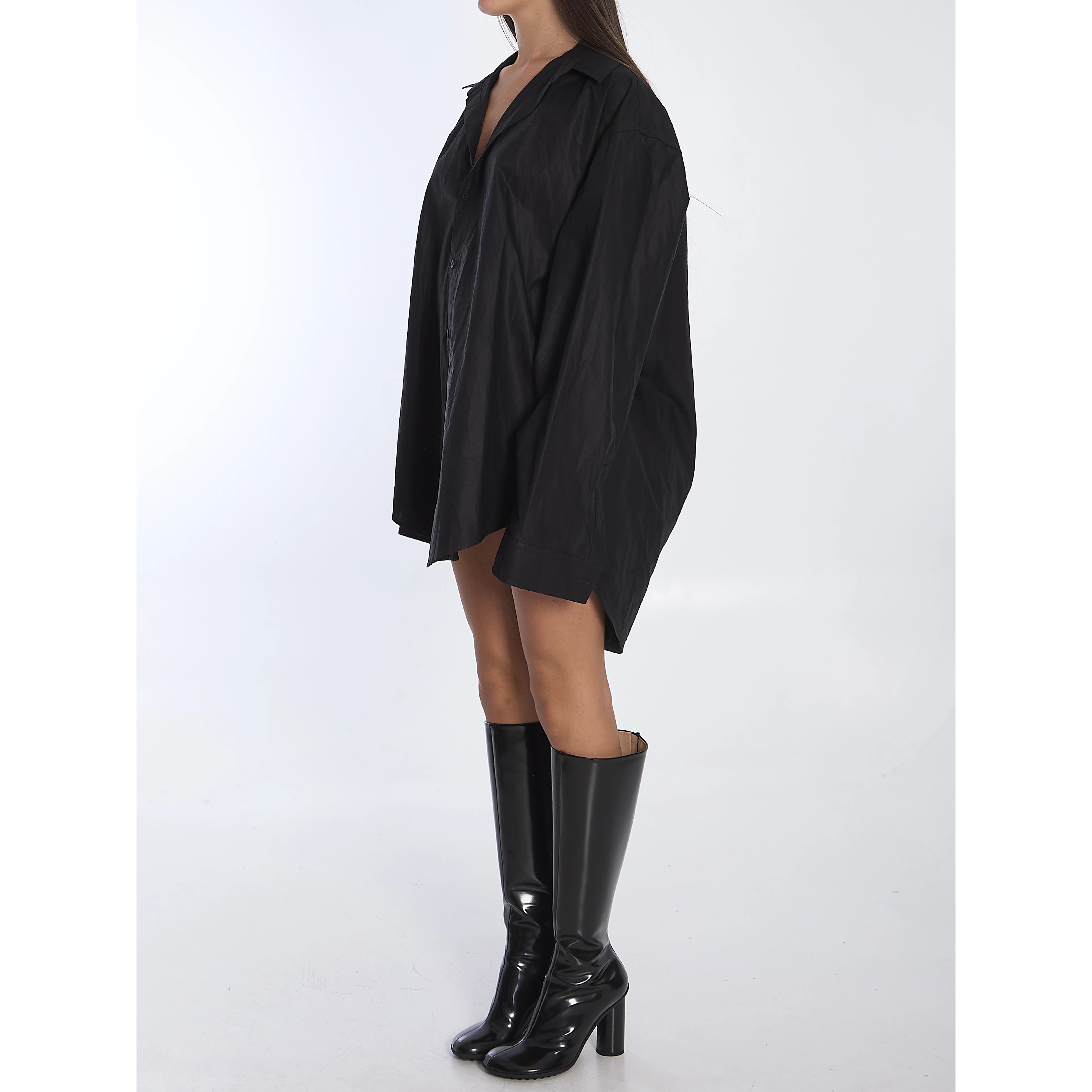 Suspended shirt dress
