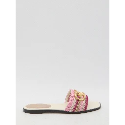 VLogo Signature slide sandals