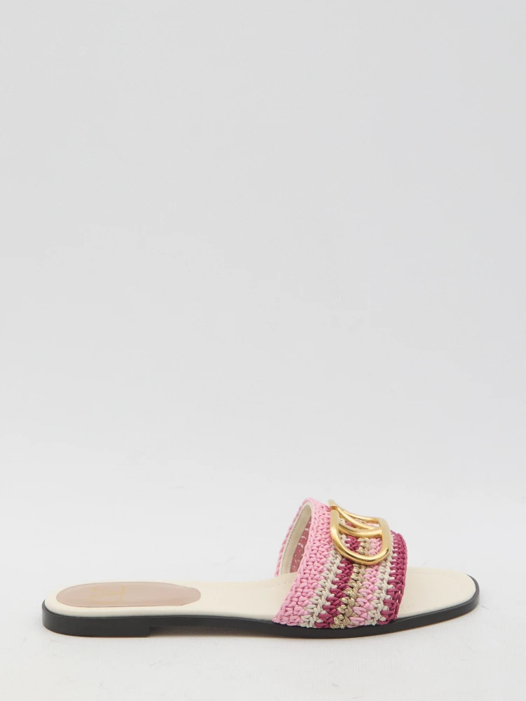 VLogo Signature slide sandals