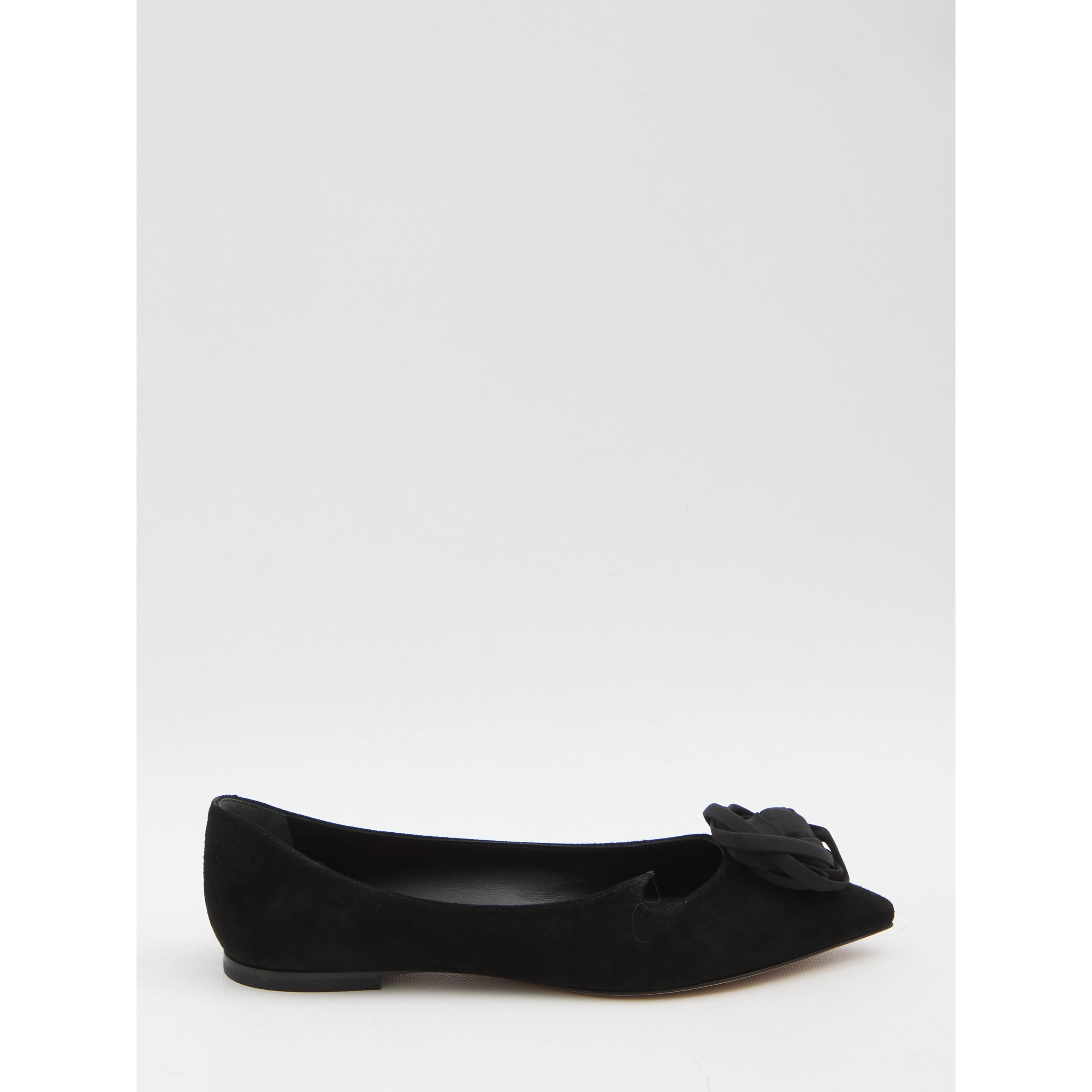 I Love Vivier ballerinas with rose