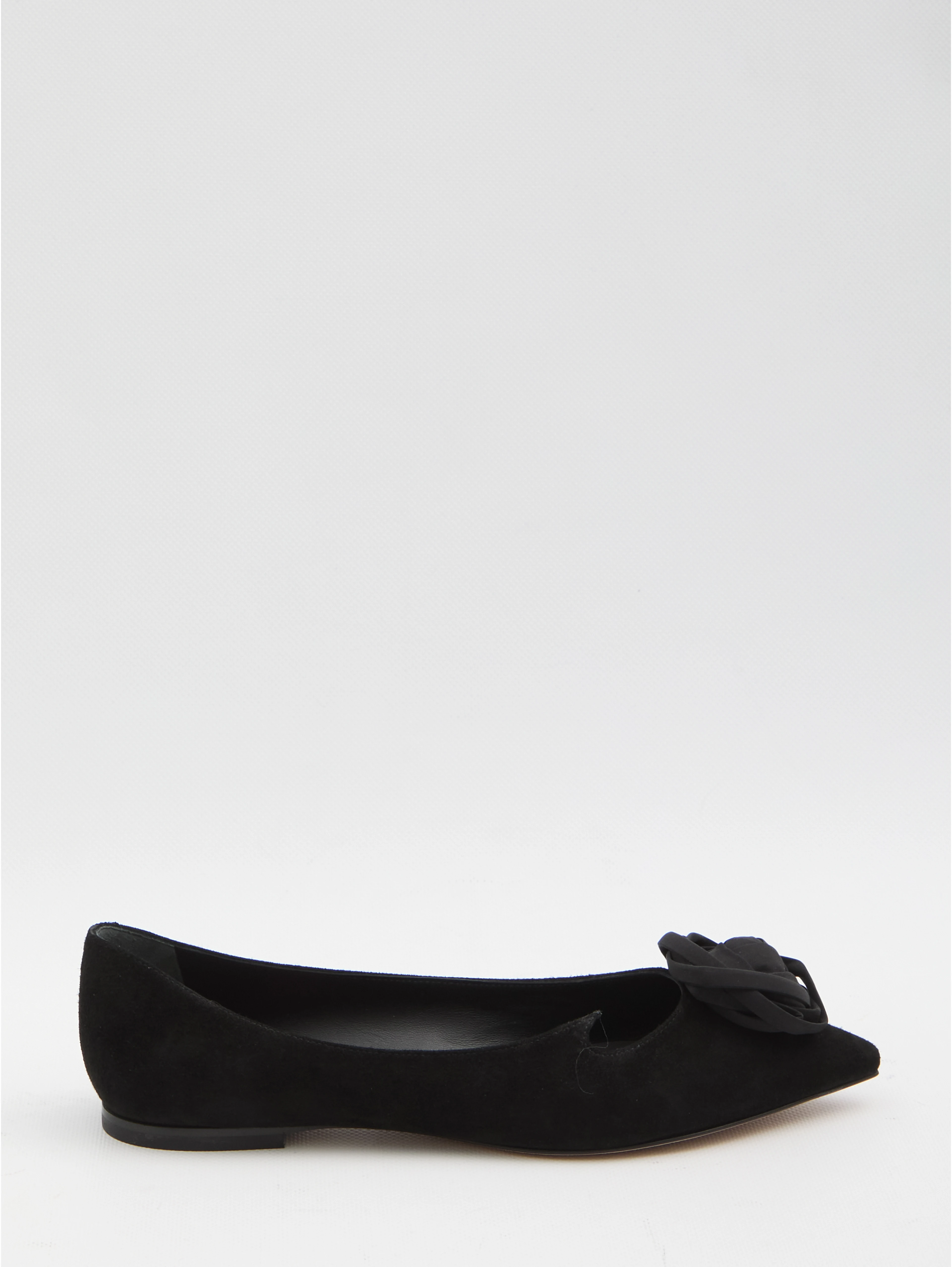 I Love Vivier ballerinas with rose