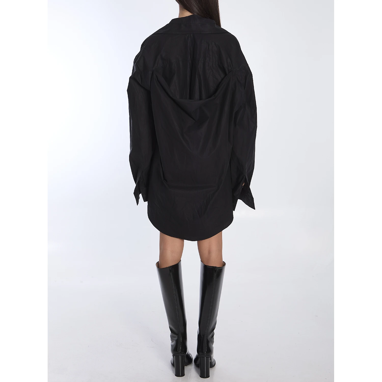 Suspended shirt dress