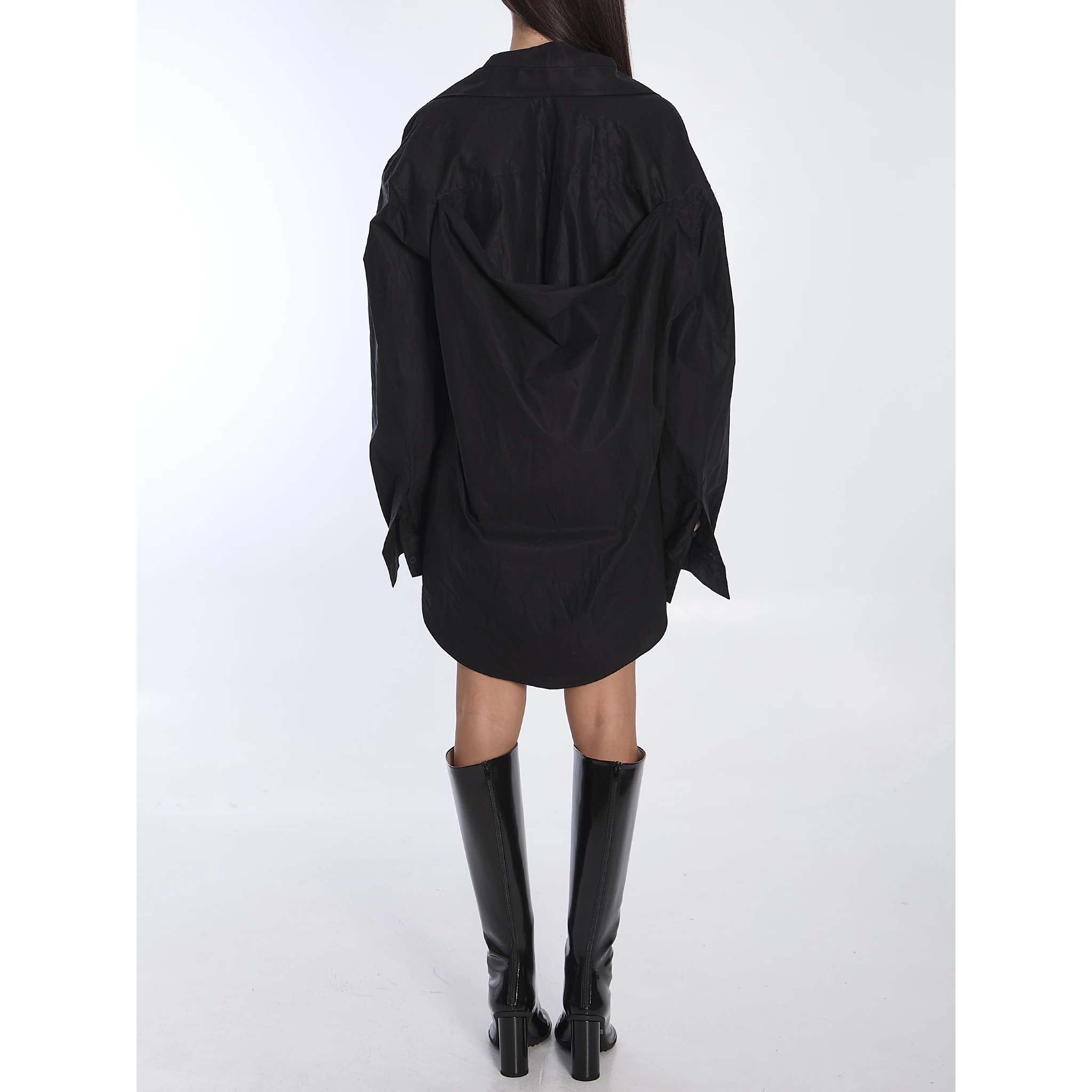 Suspended shirt dress