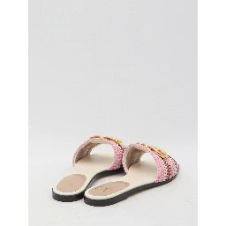 VLogo Signature slide sandals