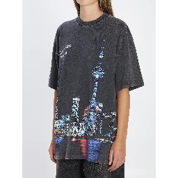 T-shirt with rhinestones