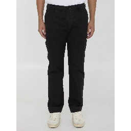 Rigid canvas pants