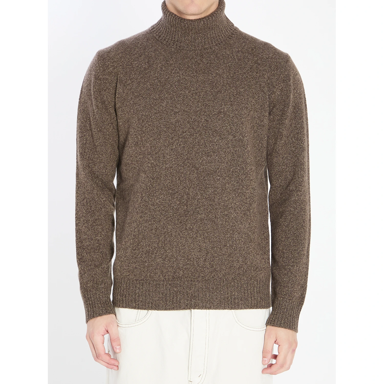 Mouline turtleneck sweater