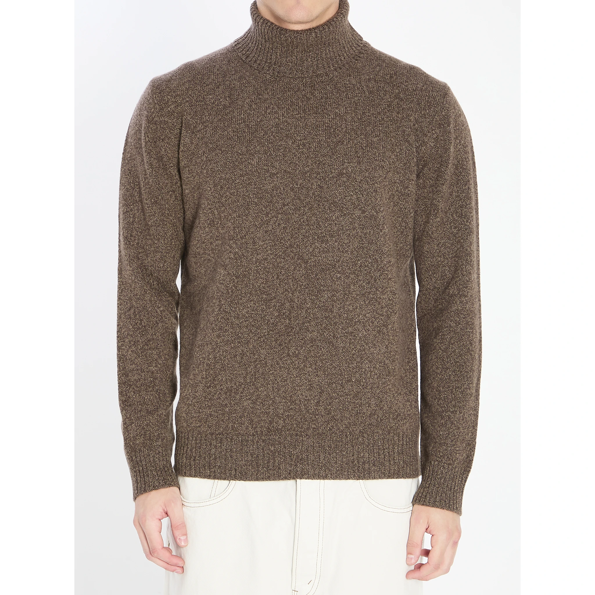 Mouline turtleneck sweater