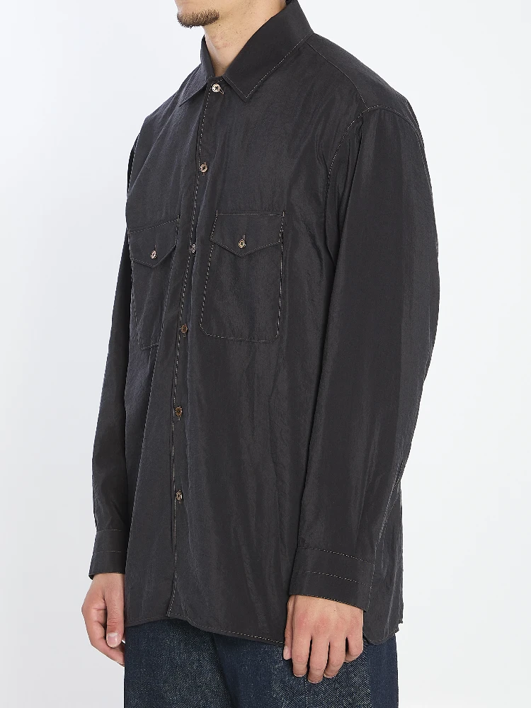 Convertible collar shirt alternative