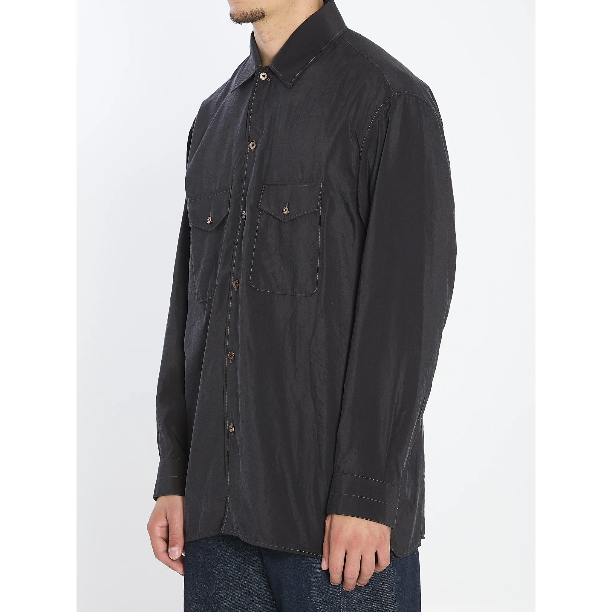 Convertible collar shirt