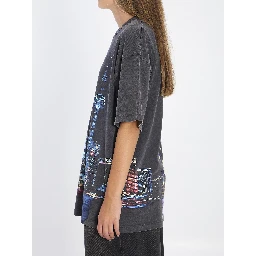 T-shirt with rhinestones