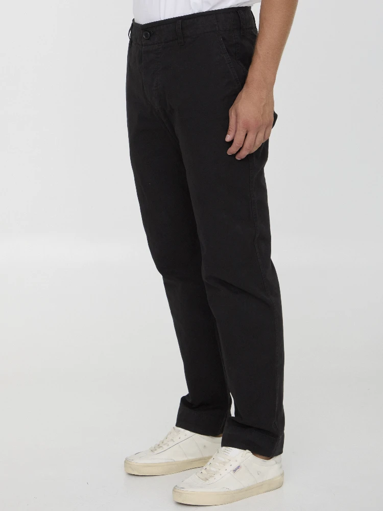 Rigid canvas pants alternative