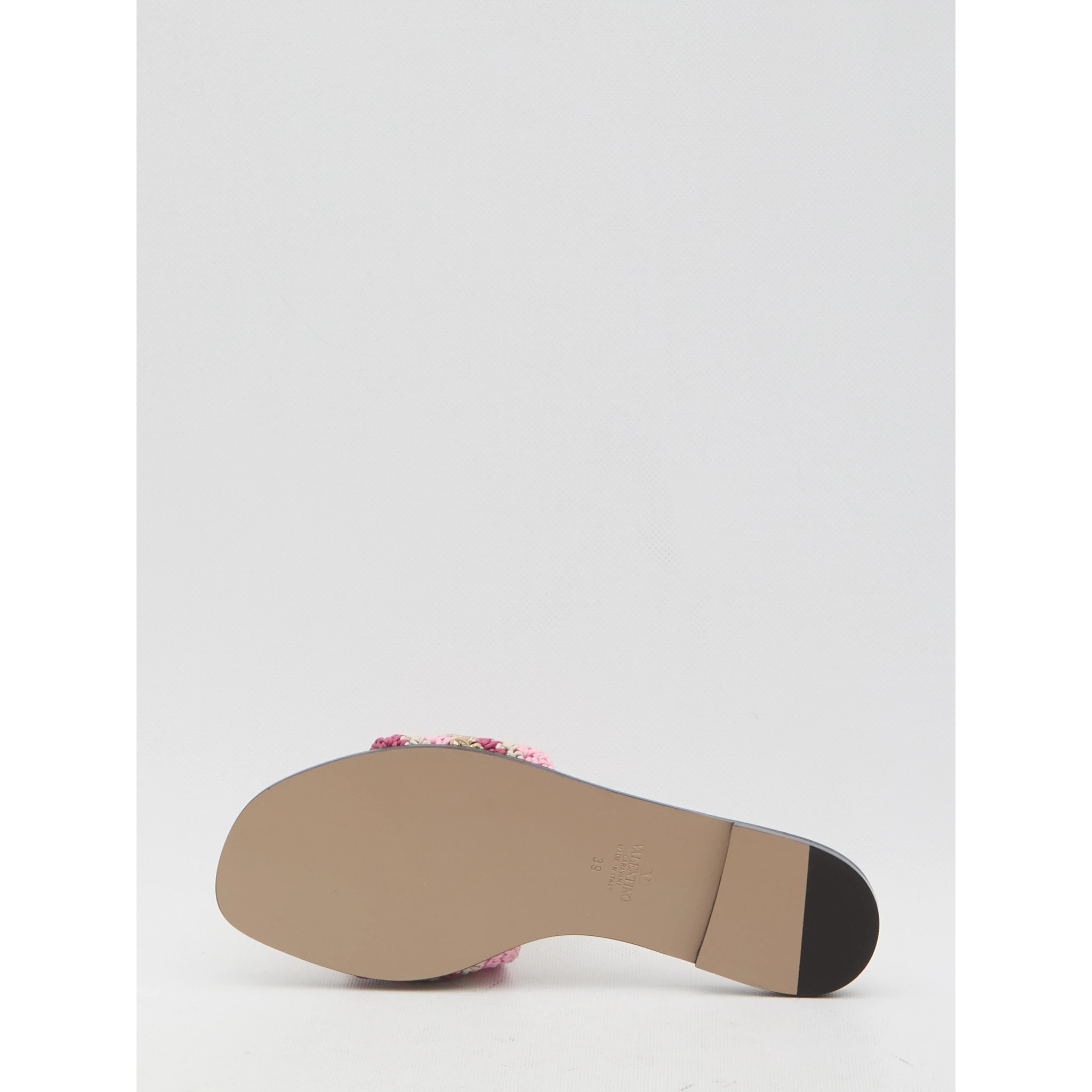 VLogo Signature slide sandals