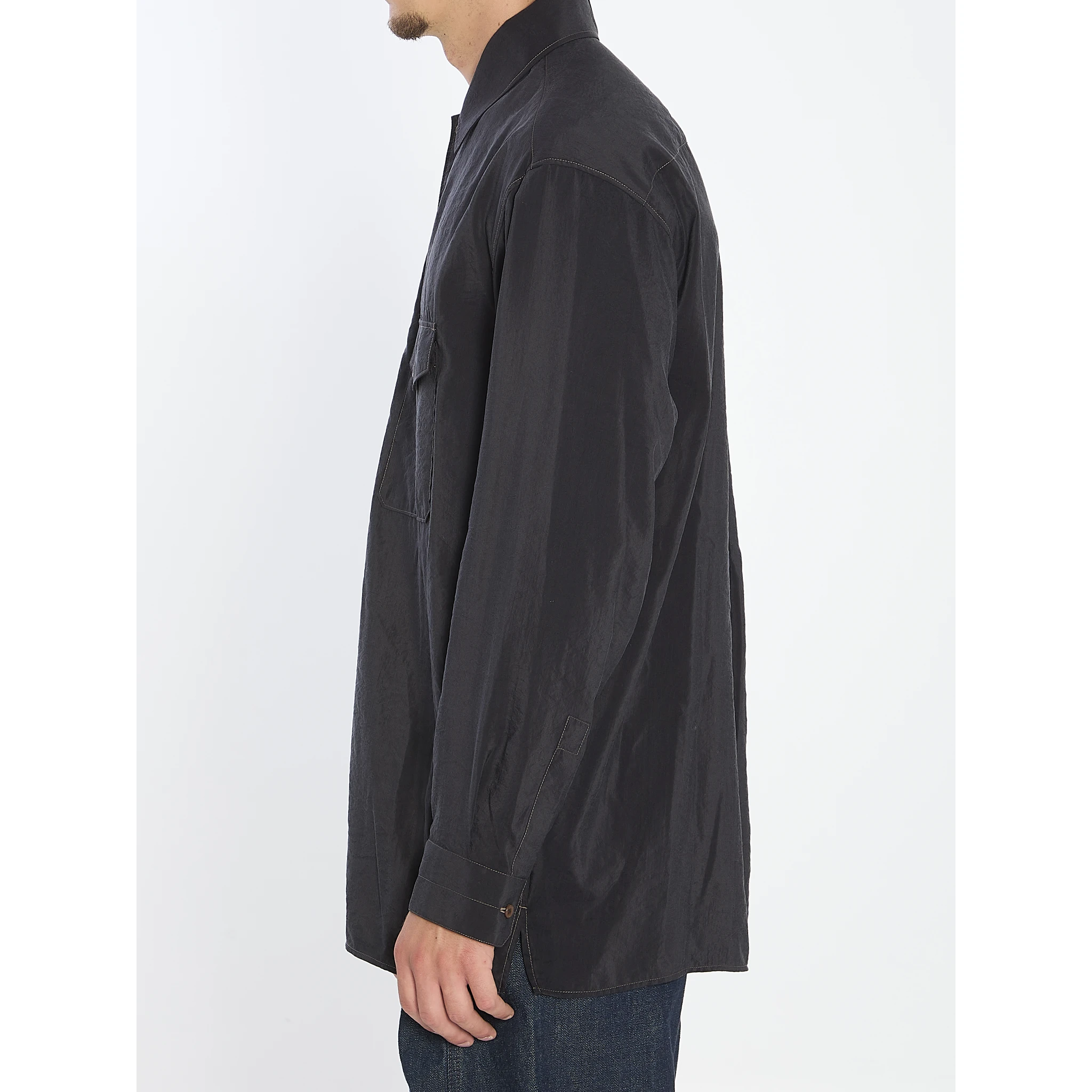 Convertible collar shirt