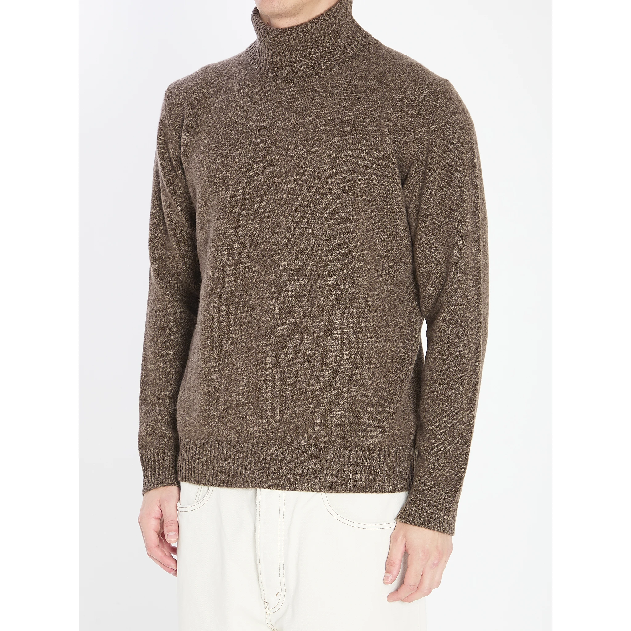 Mouline turtleneck sweater